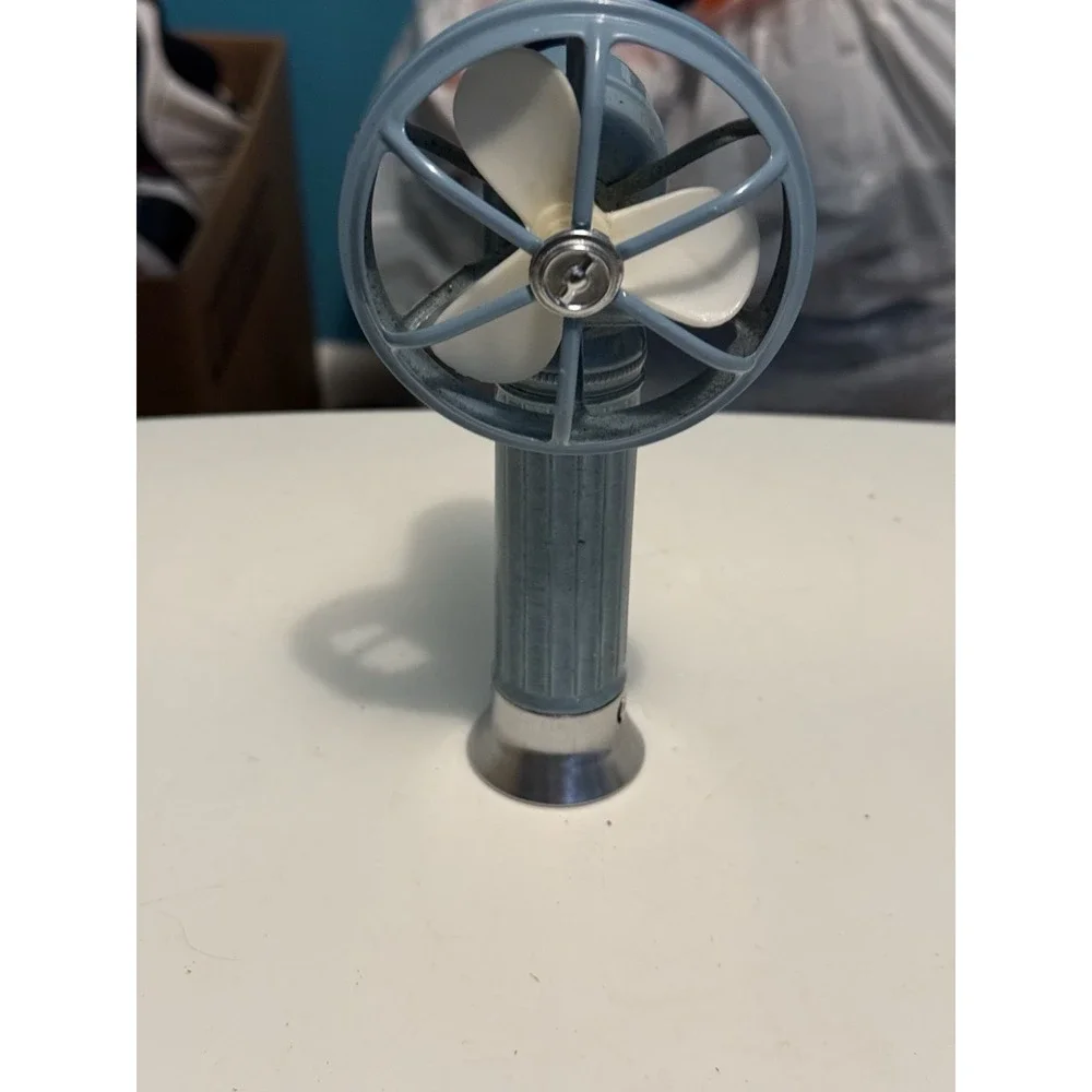 Vintage‎ handheld Fan mid century battery operated